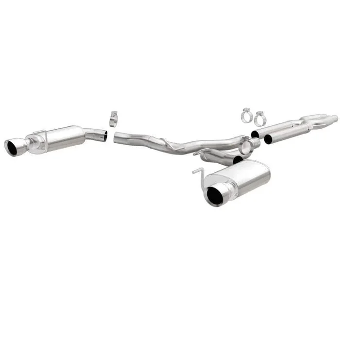 Cat-Back Street Exhaust (Polished) for Mustang 5.0L 2015-17 | #19100 | MagnaFlow