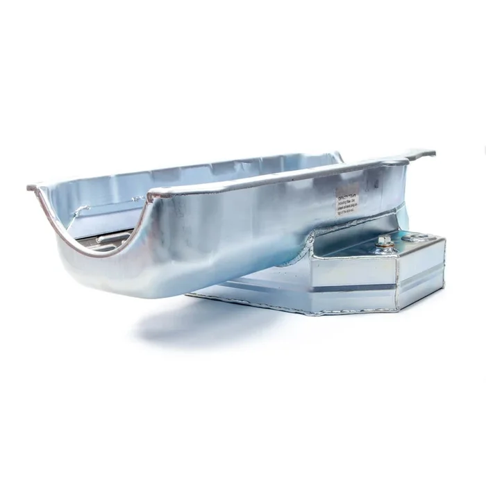 Champ Pans Oval Track Kickout Wet Sump Oil Pan – SB Chevy – 6-1/2 ” Depth