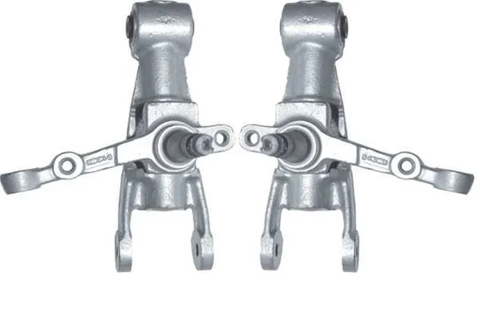 Classic Fiat 126 500 Giardiniera Front Stub Axle Steering Knuckles Pair Kit Brand New