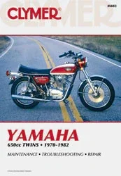 Clymer 27-M403 CM403 REPAIR MANUAL YAM 650 TWIN