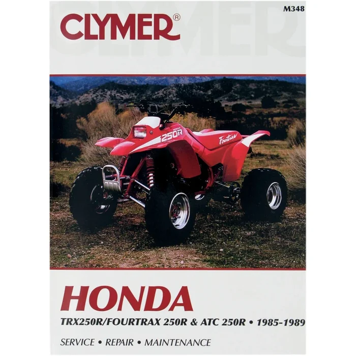 CLYMER M348 CM348 ATV Repair Manual — Honda Manual – Honda Fourtrax & ATC250R