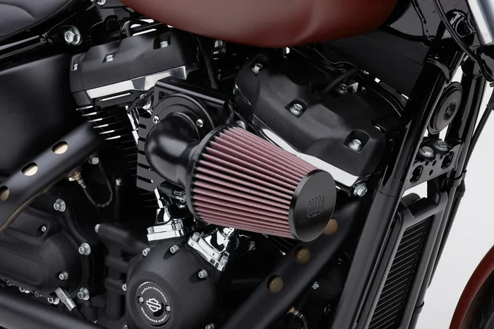 Cobra 82-96902 606-0104-06B-SB CONE AIR INTAKE SYSTEM BLACK / BLACK SOFTAIL 18-22