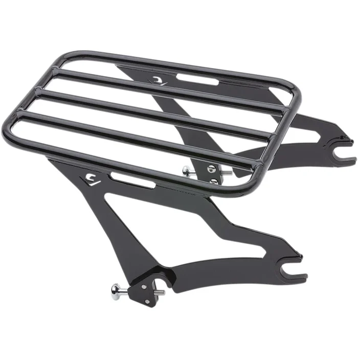 Cobra Detachable Luggage Rack – Black -For Harley FLH FLT ’09 – ’21 [MPN: 602-2500B]