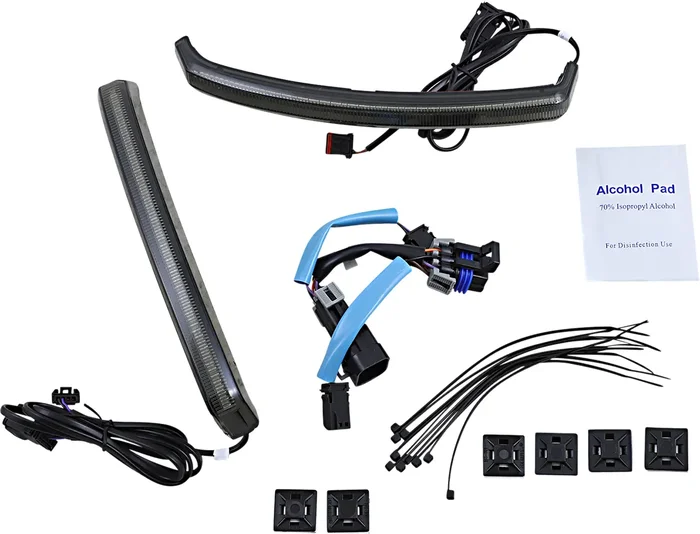 Custom dynamics Saddle Bag Lights – Smoke Lens – Indian