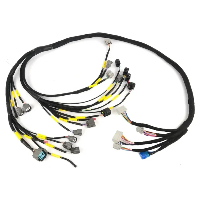 D & B-Series OBD2 Engine Tucked Engine Harness Kit w/ Subharness | 00-01 Acura Integra DC