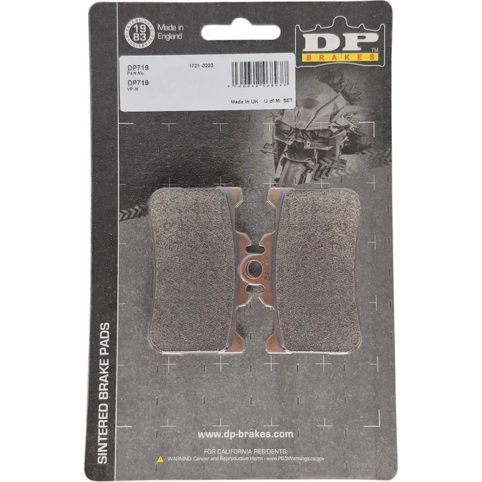 DP BRAKES 1721-3223 DP719 Standard DP Sintered Brake Pads Sintered Brake Pads