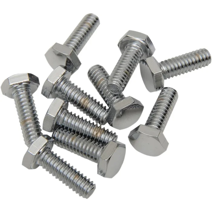 Drag Specialties 1/4 “-20×7/8 ” Chrome Hex Head DS-190603