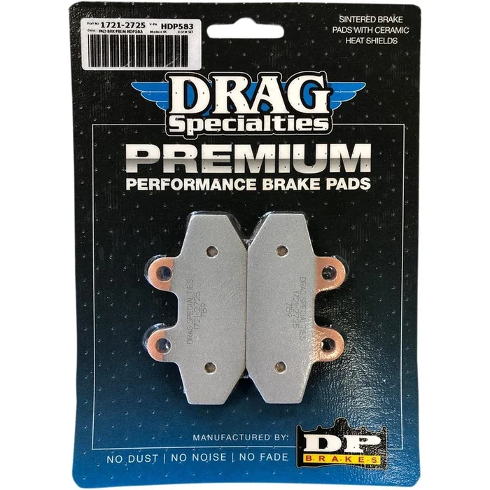 Drag Specialties Sintered Metal Brake Pads – Softail 1721-2725