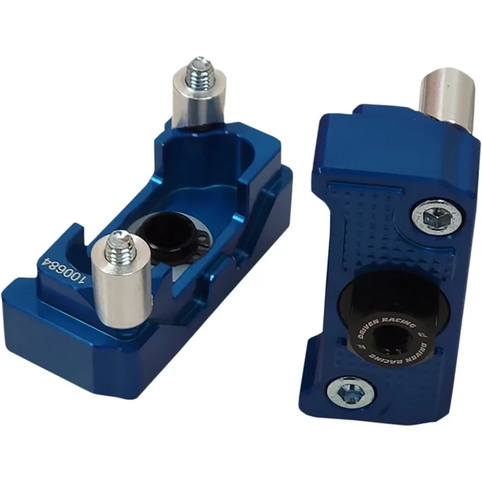 Driven Captive Axle Block Sliders for Yamaha – Blue DRCAX-204BL