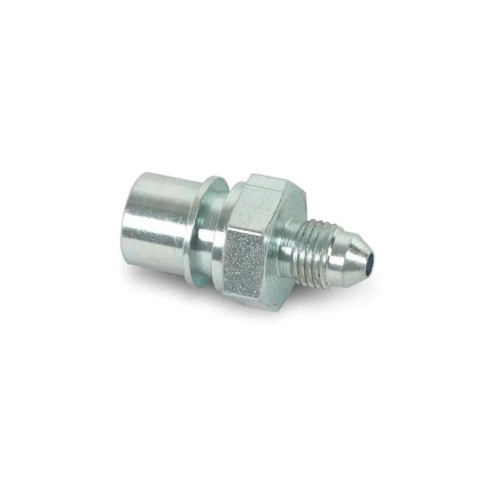 Earl’s Steel Tubing Adapter -03 AN to 3/8-24 x 1.0 Female Inverted Flare