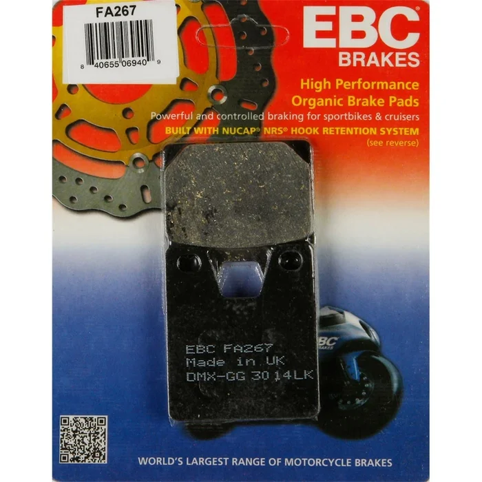 EBC Brakes Brake Pads [MPN: FA267]
