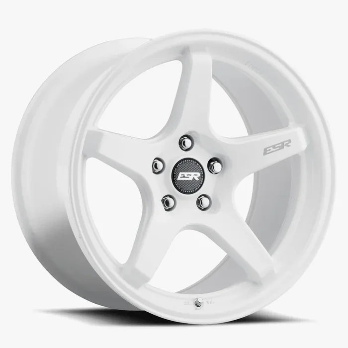 ESR Wheels APX5 18×8.5 5×114.3 ET40 Gloss White 88551240 APX5CWHT 5X114
