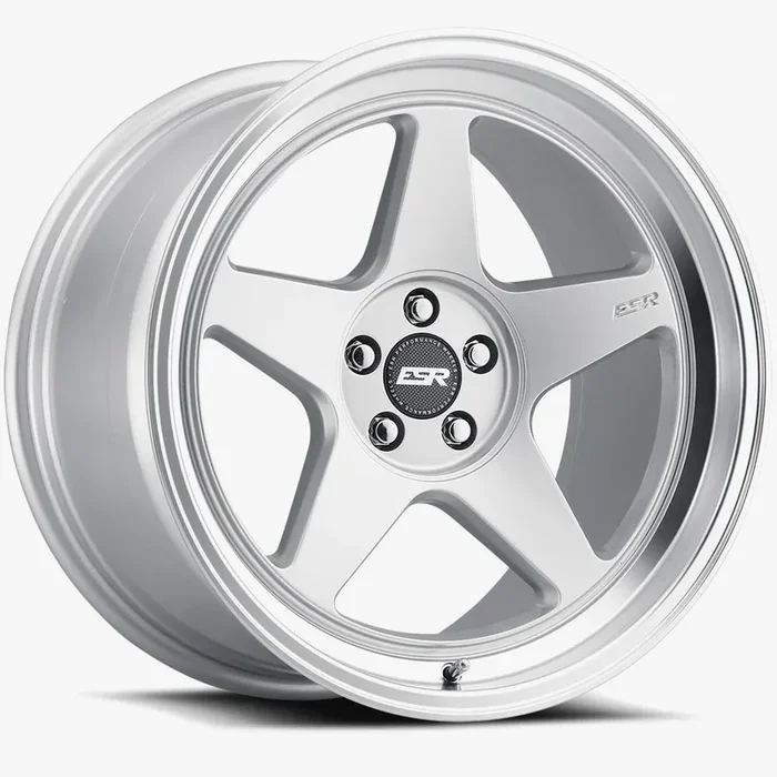 ESR Wheels CR5 19×11 5×115 ET15 Hyper Silver w/ Machined Lip 91151415 CR5HS-ML 5X115