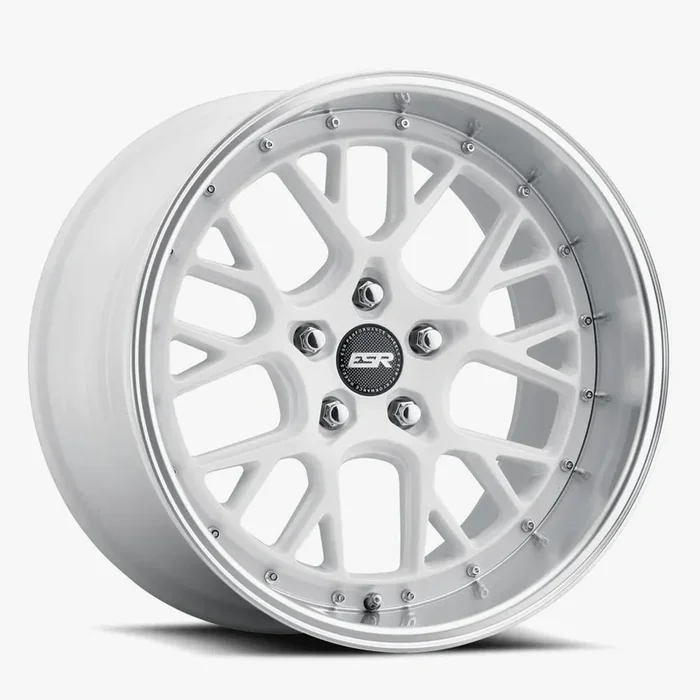 ESR Wheels CS11 19×9.5 Blank ET35 Gloss White w/ Machined Lip 99511135 CS11WHT-ML