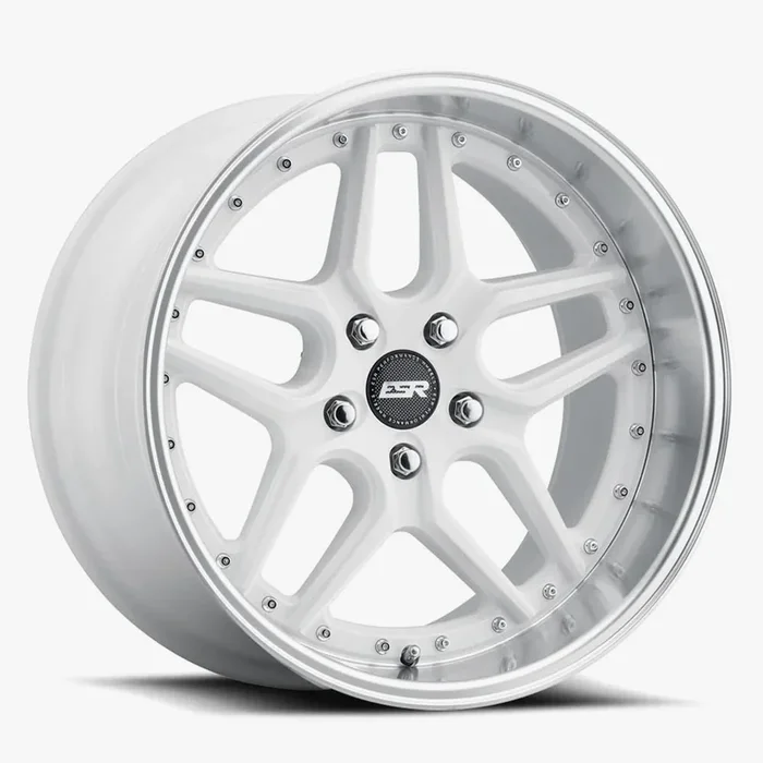 ESR Wheels CS15 18×9.5 5×114.3 ET22 Gloss White w/ Machined Lip 89551422 CS15WHT-ML