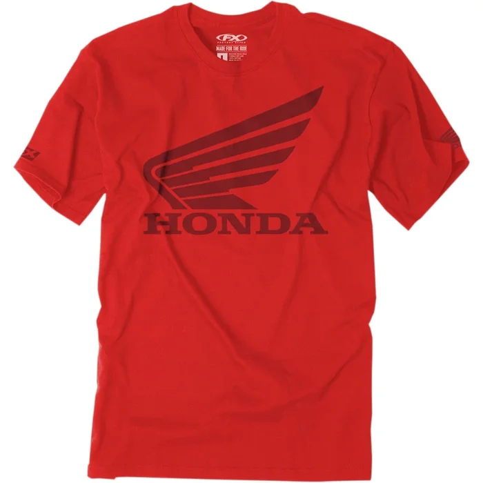 Factory Effex Honda Big T-Shirt – Red – Medium [MPN: 21-87312]