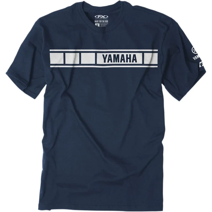 Factory Effex Yamaha Speed Block Tee Shirt – Navy – Large [MPN: 22-87224]