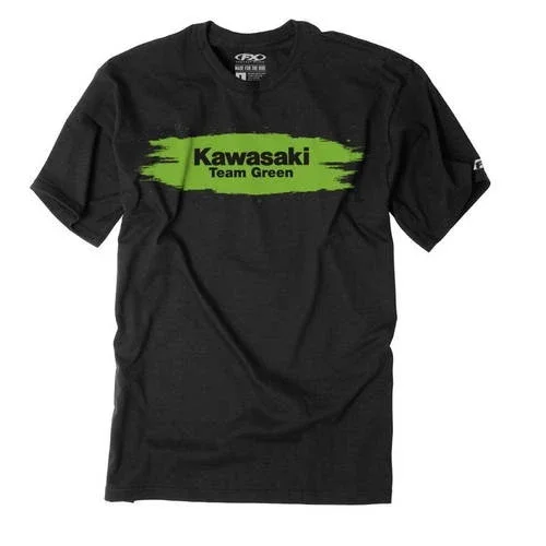 Factory Effex Youth Kawasaki Team Green T-Shirt – Black