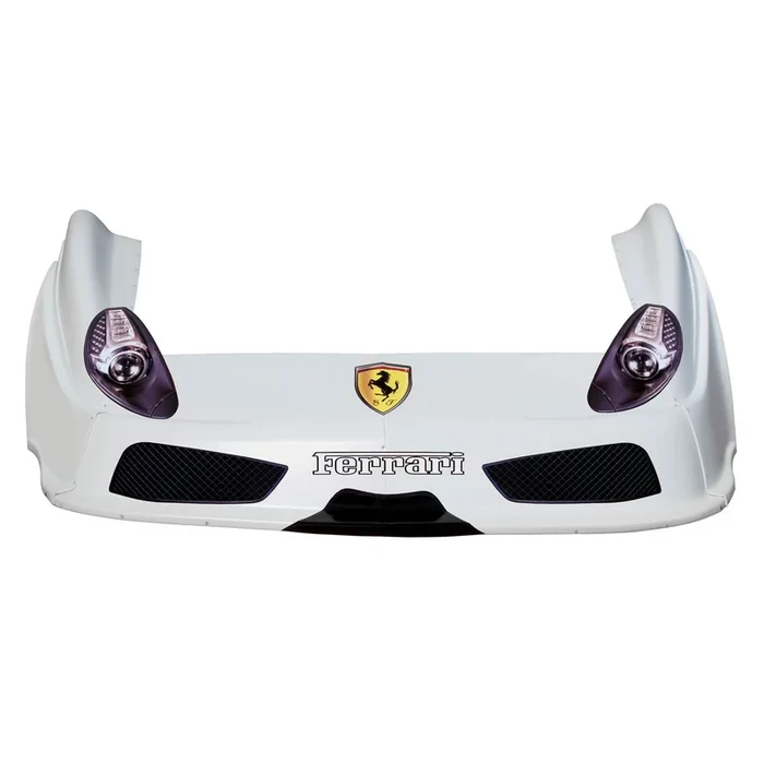 Five Star Ferrari MD3 Complete Nose and Fender Combo Kit – White (Newer Style)