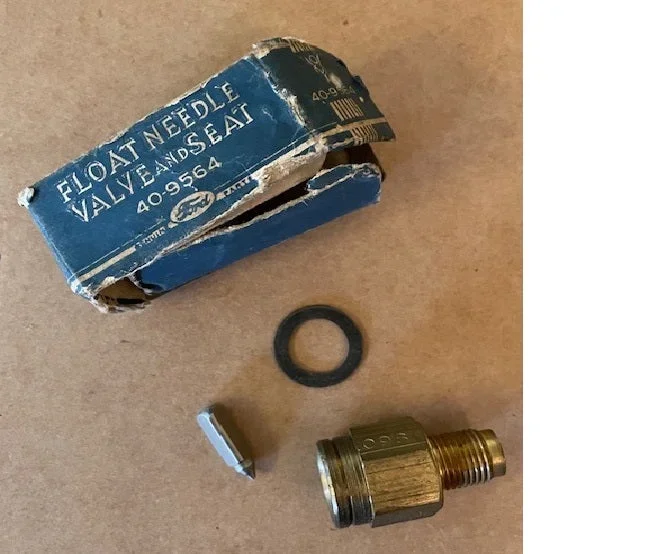 Float Valve and Seat 40-9564 (Ford V8 1932 to 1948)