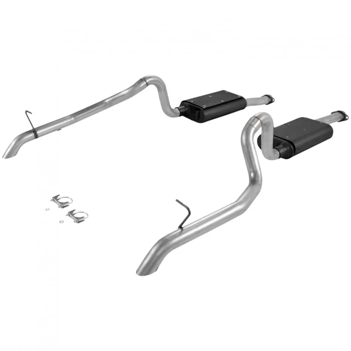 Flowmaster Force II Cat-Back Dual Exhaust System – 1987-93 Ford Mustang, GT 5.0L