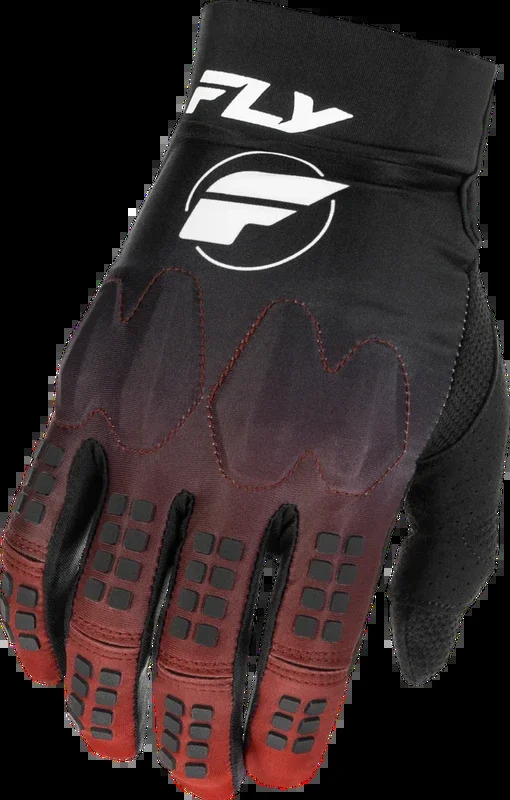 Fly Racing 379-112YL 379-112YL YOUTH EVOLUTION DST GLOVES RED/BLACK/GREY YL