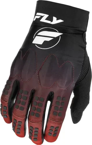 FLY RACING YOUTH EVOLUTION DST GLOVES RED/BLACK/GREY YL