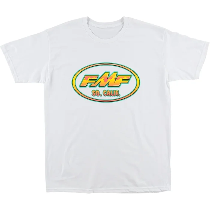 FMF Racing Splash T-Shirt – White – 2XL SP23118901WHT2X