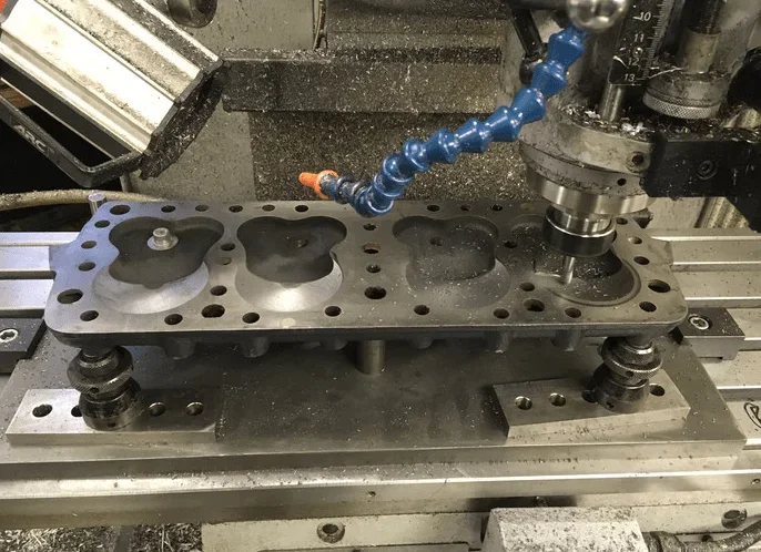 Ford Flathead Cylinder Head Decking and Reprofiling (21 and 24 Stud)