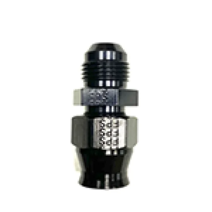 Fragola Performance Systems Tube End Fitting Straight 6 AN Male to 5/16 ” Tubing Aluminum – Black Anodize