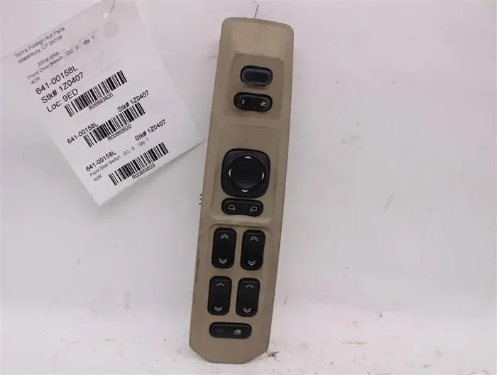 FRONT DOOR WINDOW SWITCH Cadillac CTS SRX 03 04 05 06 07 Left – 883820