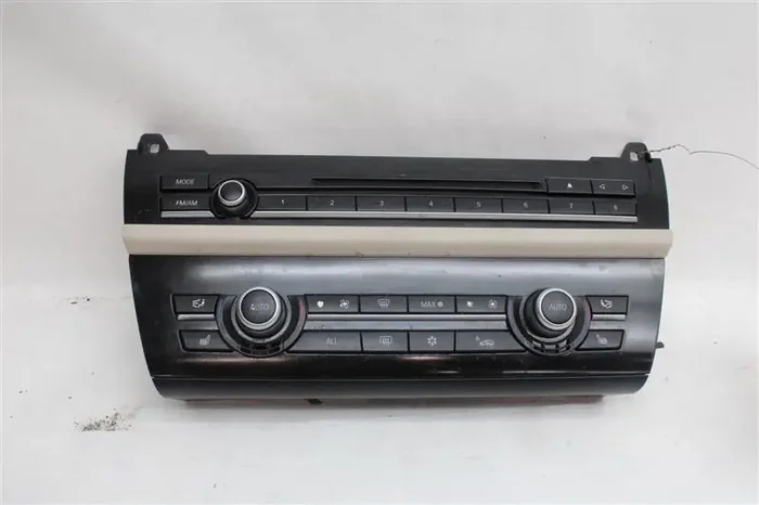 FRONT TEMPERATURE CONTROLS 528i 535i 550i Active 5 M5 11-16 – 1084909