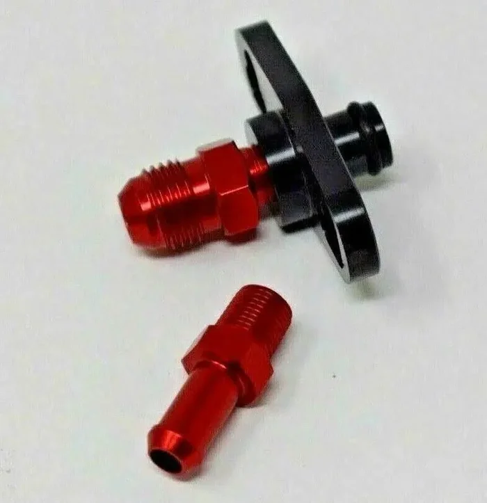 Fuel Pressure Regulator FPR Adapter For Subaru EJ20 EJ25 RB26 RB20 RB25 1/8NPT