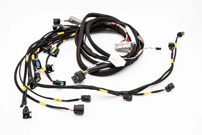 Fueltech FT450 Complete Standalone Honda K20 K24 Series Engine Harness w/ Fuse Box & Switch Panel