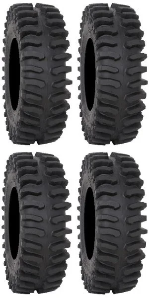 Full Set of System 3 XT400 (10ply) Radial ATV Tires [35×10-18] (4)