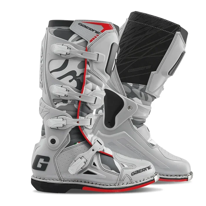 Gaerne 480-51910 2196-014-10 FASTBACK ENDURANCE BOOTS SNOW CAMO SZ 10