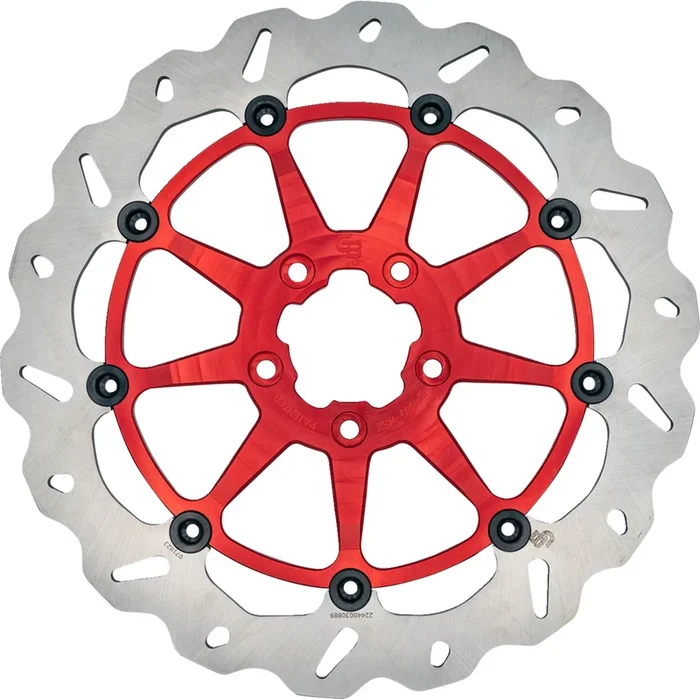 GALFER 1710-4575 DF680CWSX-R Wave® Brake Rotors – Front – Red