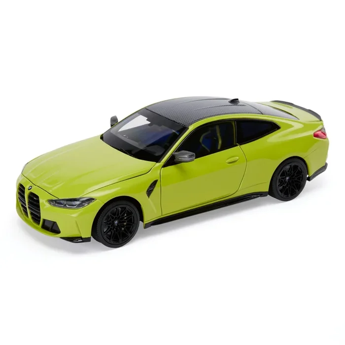 Genuine BMW G82 M4 Car Model 1:18 Scale In Yellow 80435A51949