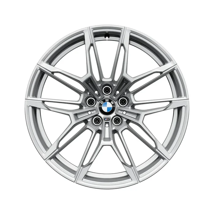 Genuine BMW M Performance 825M Alloy Wheels In Silver For BMW G80/G81 M3, G82/G83 M4 and G87 M2