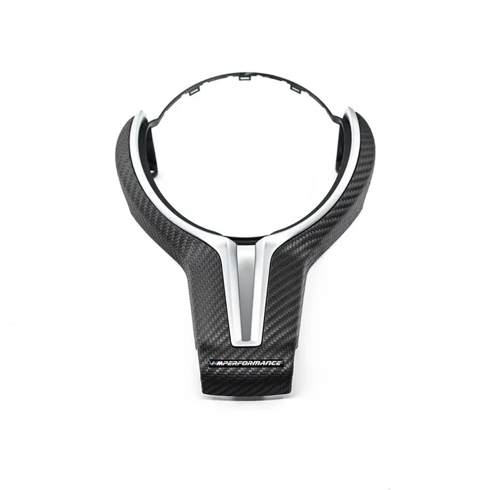 Genuine BMW M Performance Steering Wheel Trim Insert in Matte Exposed Carbon Fibre (F20, F22, F30, F32)