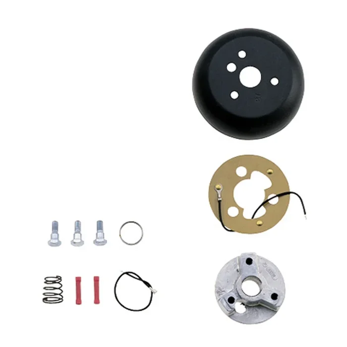 Grant Steering Wheel Adapter – Grant Wheel to OE Column – Matte Black Trim – Chrysler / Dodge / Plymouth 1967
