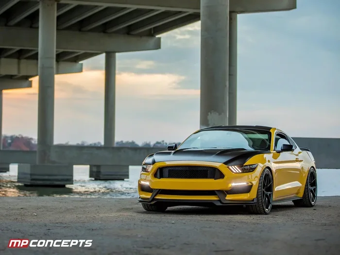 GT350 Style Front Bumper (Unpainted) for Mustang 2015-17 | #MU15-GT350-FB | MP Concepts