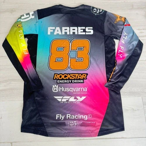 Guillem Farres Husqvarna Rockstar Energy #83 Fly Racing Jersey