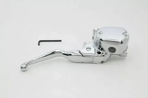 Handlebar Master Cylinder Assembly Chrome for Harley Davidson by V-Twin