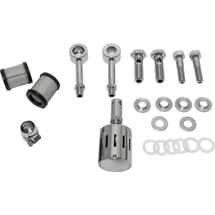 Harddrive Dual Breather Kit Big Twin 93-16 XL 91-16 [MPN: 34-127]