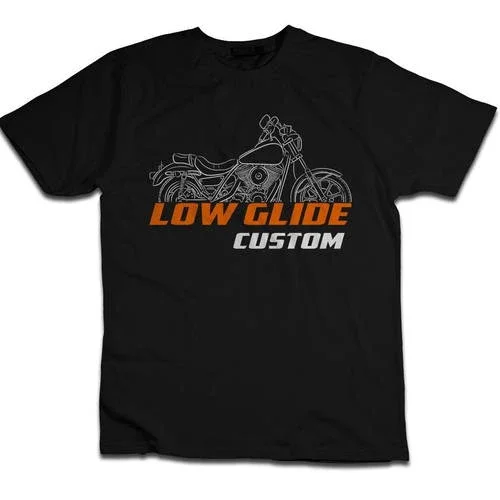 Harley Davidson FXRC Low Glide Custom 1985 T-Shirt, Motorcycle Tee for Bikers