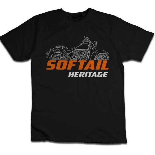 Harley Davidson Heritage Softail 2006 T-Shirt, Motorcycle Tee for Bikers