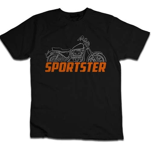 Harley Davidson Sportster XLH 1000 1983-1985 T-Shirt, Motorcycle Tee for Bikers