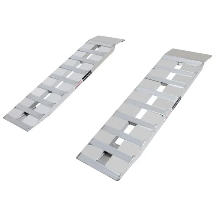 HD Ramps Aluminum Plate-End Trailer Ramps 4′ x 15 ” with 5,000 lbs Capacity