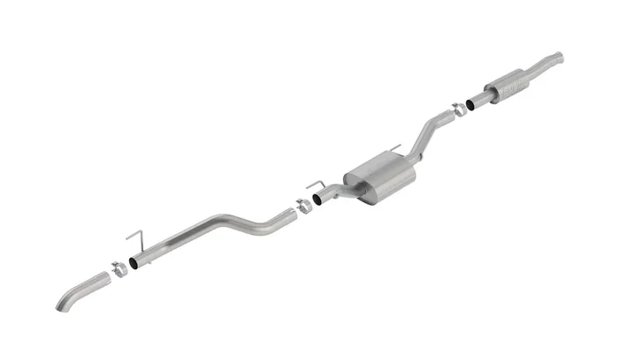 High Clearance ATAK Cat-Back Exhaust for Jeep Gladiator 3.6L 2020+ | #140810 | Borla